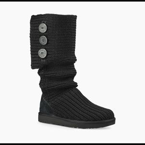 UGG Classic Cardi Boot - Black